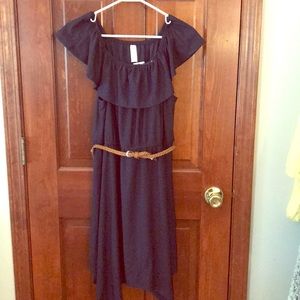 Justice Navy Dress